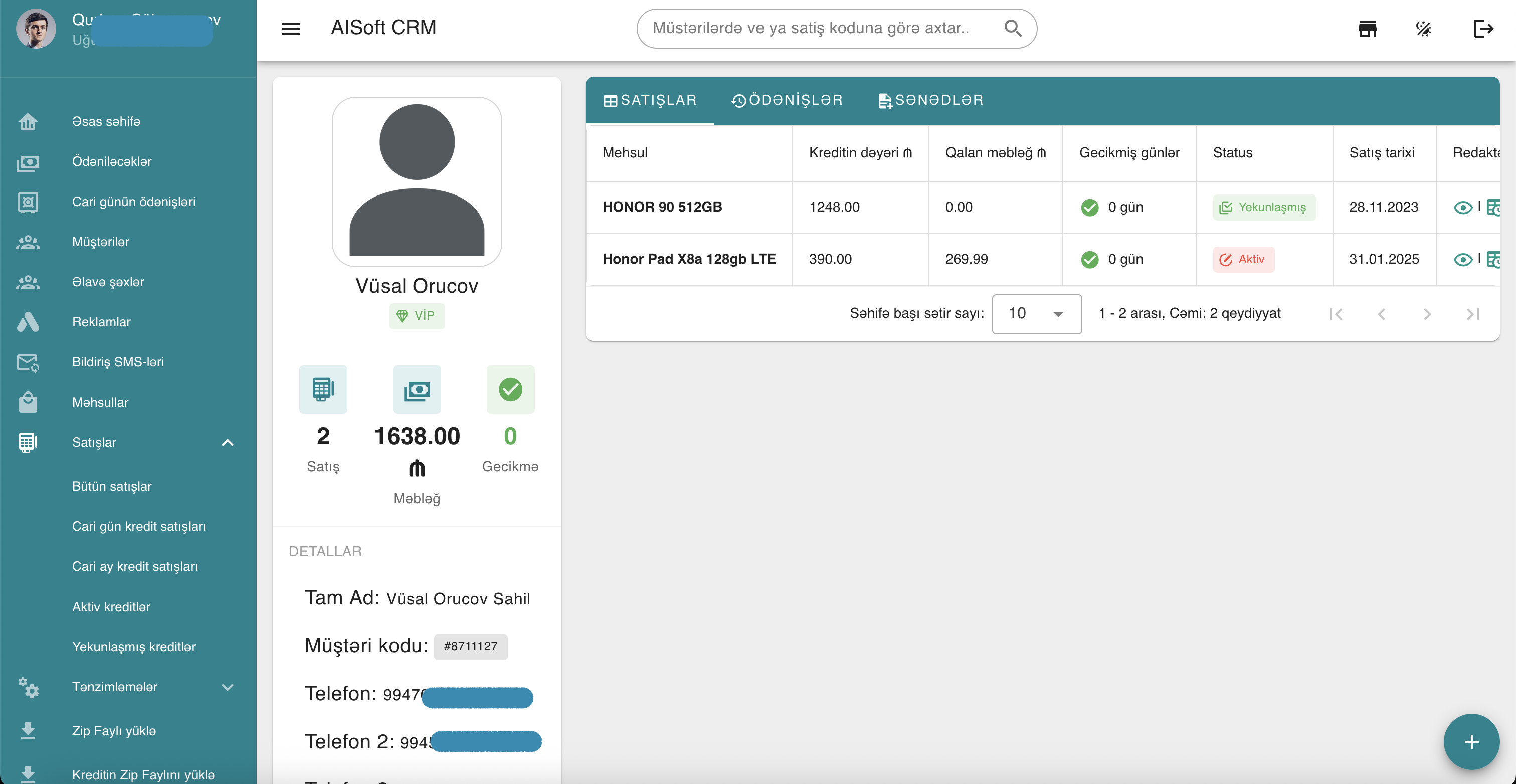 BusinessHub CRM Reports